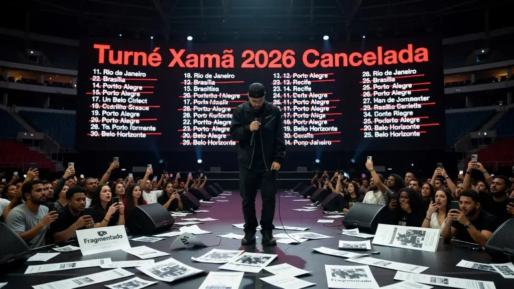Xamã Cancela Turnê 2026 e Promete Reembolso Integral aos Fãs